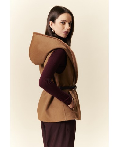 BUN 158 | Fur and Cashmere Vest