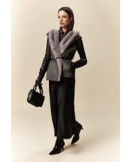 BUN 158 | Fur and Cashmere Vest