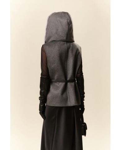 BUN 158 | Fur and Cashmere Vest