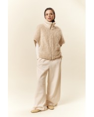 BUN 151 | Fur and Wool Knit Vest