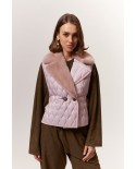 BUN 140 | Fur and Wool Knit Vest