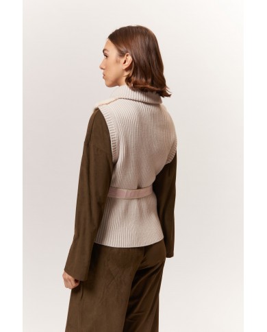 BUN 118 | Gilet in Visone e Maglia