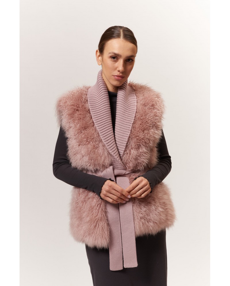 BUN 142 | Gilet Kimono in Capra Cashmere