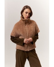 BUN 151 | Gilet in Visone Tricot