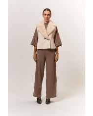BUN 153 | Gilet in visone e cashmere