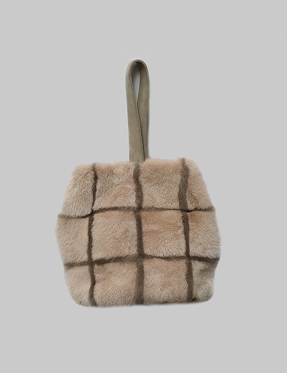 shearling bag